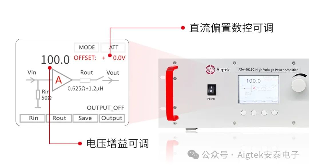 直流偏置数控可调